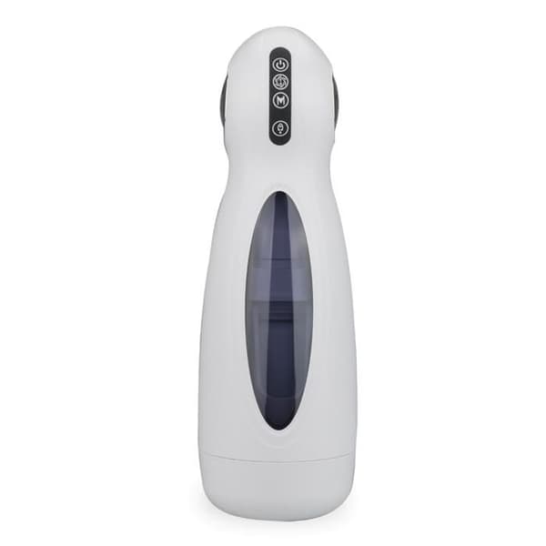 Masturbator för män roterande och automatisk fram och tillbaka med Icicle telefonhållare - LOVE AND VIBES Collection