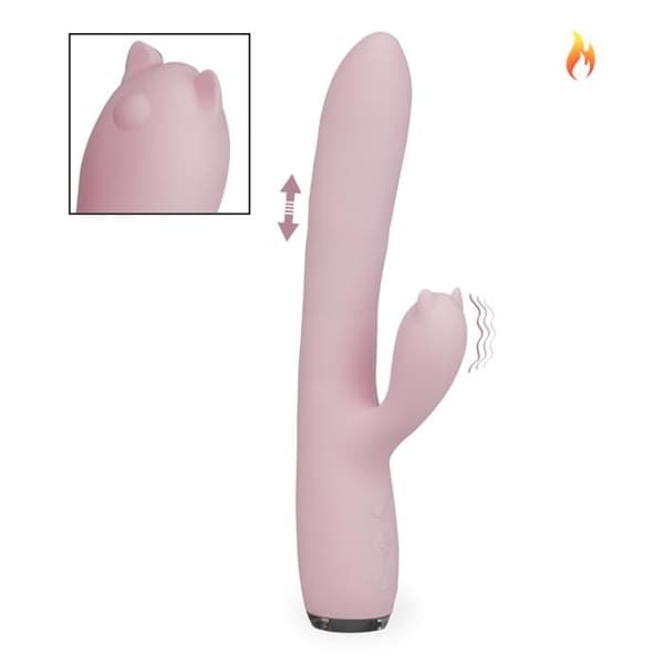 Tjugo push-pull och uppvärmd kaninvibrator - Manliga onanister