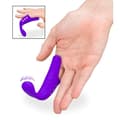 Miniatyrbild 2 av 4: Rave G-punkt eller prostata vibrerande finger 10 lägen - LOVE AND VIBES kollektion för kvinnor