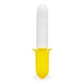 Miniatyrbild 3 av 6: Banan silikon push-through vibrator