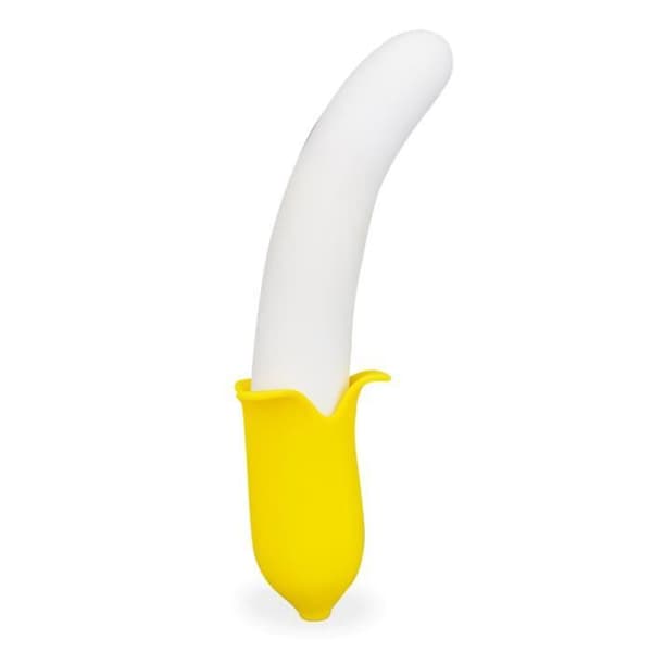 Banan silikon push-through vibrator