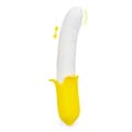 Miniatyrbild 2 av 6: Banan silikon push-through vibrator