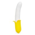 Miniatyrbild 1 av 6: Banan silikon push-through vibrator