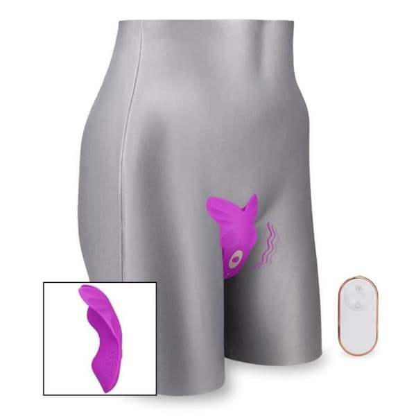 Fjärrstyrda vibrerande trosor 9 lägen Chrysalis Vibrator för kvinnor och par