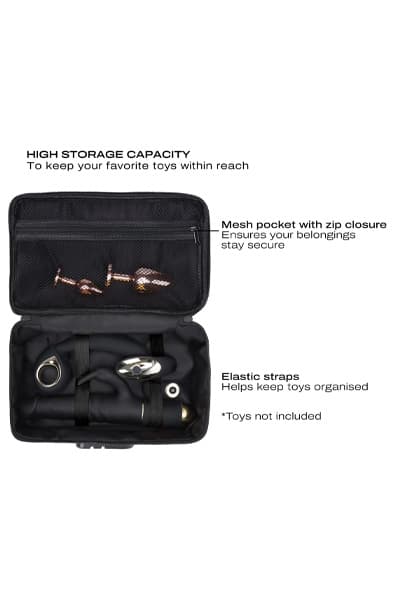 Lockable Discreet Box Luxury Green Forvaring sexleketøy