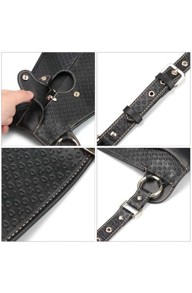 Lovetoy Rebellion Reign Dildo Saddle Strap-on med sele