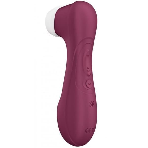 Clitoral sexleksak - Satisfyer - Pro 2 Connected Generation 3 - Bordeaux - Silikon - Vattentät IPX7