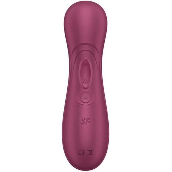 Clitoral sexleksak - Satisfyer - Pro 2 Connected Generation 3 - Bordeaux - Silikon - Vattentät IPX7