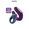 Miniatyrbild 1 av 4: Sexleksakslåda - Satisfyer - Partner Box 2 - Vibrerande ring - Double Joy vibrator - Lila