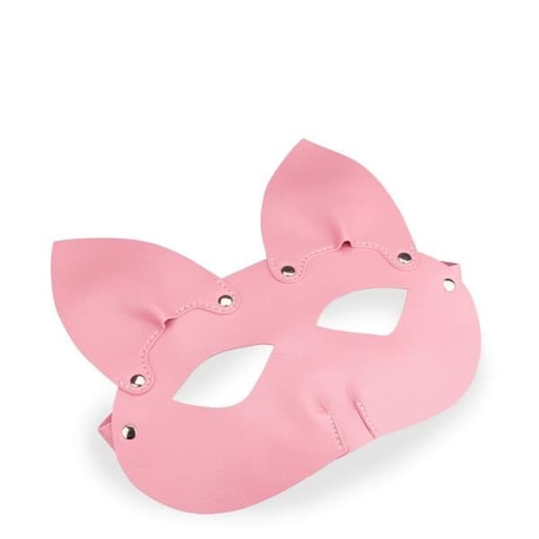 BDSM-mask - Naughty Fox - Rosa - Fuskläder - Justerbar huvudomkrets