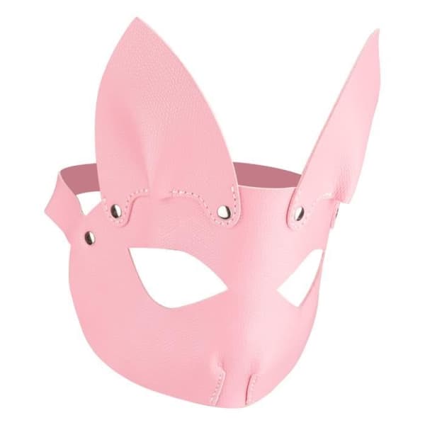 BDSM-mask - Naughty Fox - Rosa - Fuskläder - Justerbar huvudomkrets