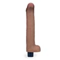 Miniatyrbild 4 av 4: Ultrarealistisk vibrerande silikondildo 23,5 cm - Renato - Anal - 10 vibrerande lägen