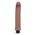 Miniatyrbild 4 av 4: Ultrarealistisk vibrerande dildo i silikon 22,0 cm Matteo vaginal eller anal dildo för män eller kvinnor
