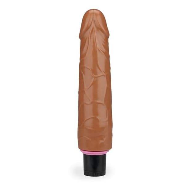 Real Skin vibrerande dildo 18.0cm Cristobal - LOVE AND VIBES Collection