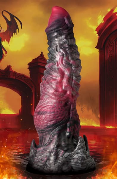 Hades Silicone Dildo Medium 20,8 cm Dragon dildo