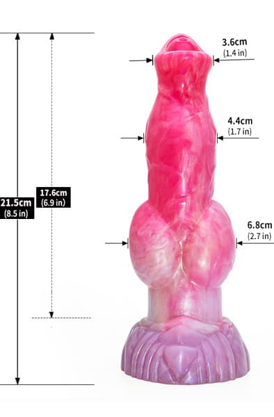 Unicorny Hippogriff Dildo 21,5 cm Dragon dildo
