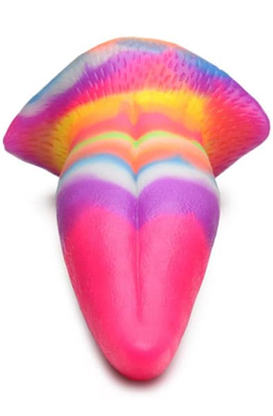 Tongue Glow-in-the-Dark Dildo 21,5 cm Dragon dildo