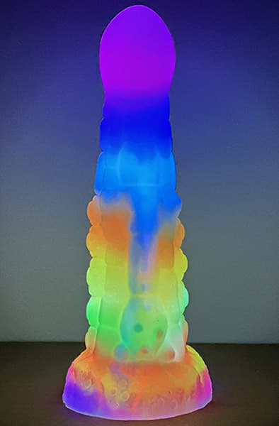Kraken Glow-in-The-Dark Dildo 21,5 cm Dragon dildo