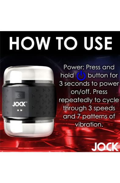 Jock Vibrating Double Stroker Stroker