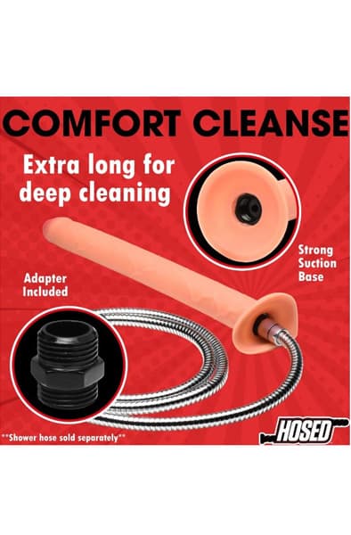Hosed Thick Enema Dildo Hose 38 cm Analrengöring
