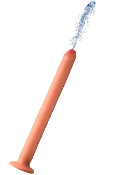 Hosed Thick Enema Dildo Hose 38 cm Analrengöring
