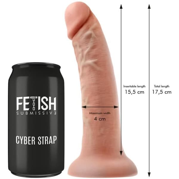CYBERREMSELE MED DILDO FJÄRRKONTROLL WATCHME S TECHNOLOGY