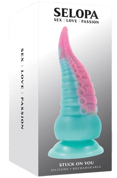 Stuck On You Vibrating Dildo 19 cm Dragon dildo