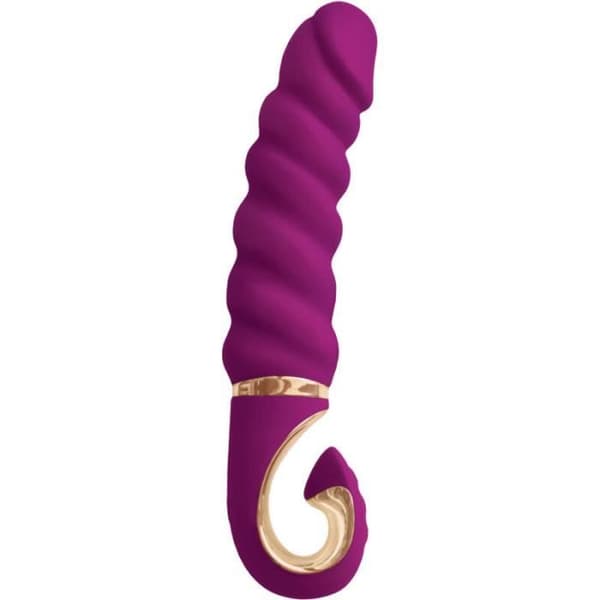Vibromassager - G-VIBE - GJACK MINI - Silikon BIOSKIN - Lila - Uppladdningsbar - 6 vibrationslägen