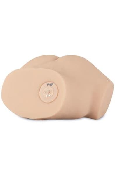 Vibrating Masturbator With Butt Masturbator med vibrator
