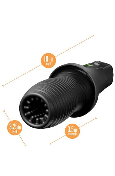 3rd Base Vibrating & Rotating Stroker Masturbator