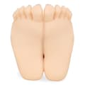 Miniatyrbild 4 av 6: Vibrerande masturbator realistiska fötter 1,8 kg