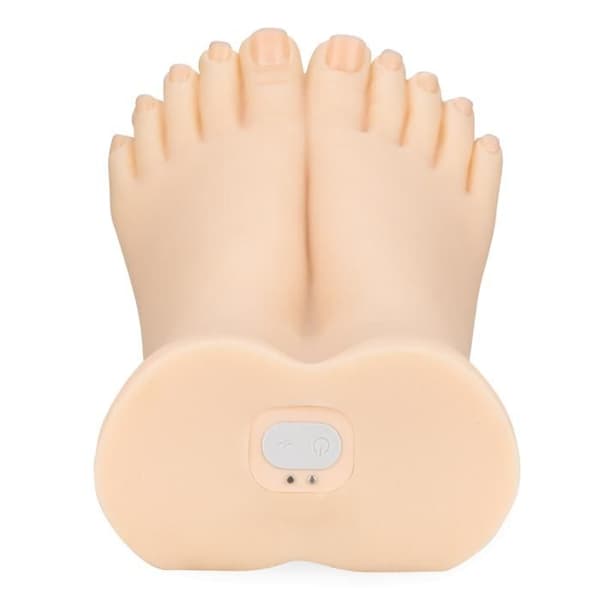 Vibrerande masturbator realistiska fötter 1,8 kg