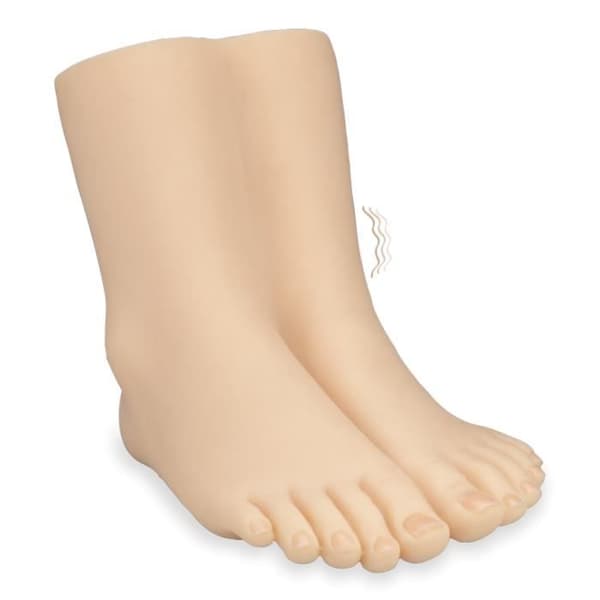 Vibrerande masturbator realistiska fötter 1,8 kg