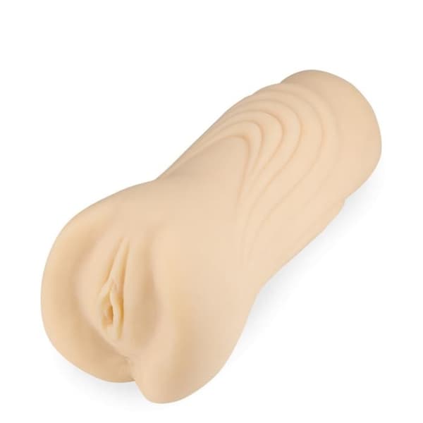 TPE masturbator vagina sug, fram och tillbaka, vibrerande och uppvärmning Raffaella