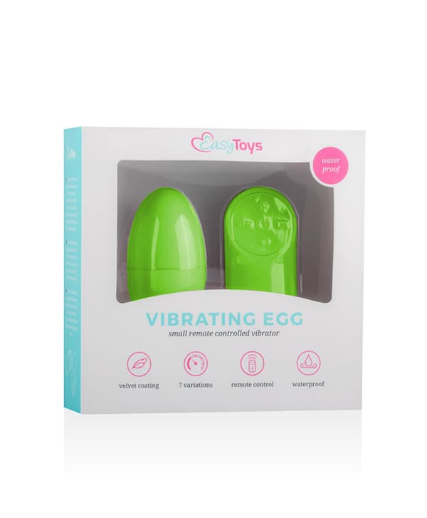Easytoys Remote Control Vibrating Egg
