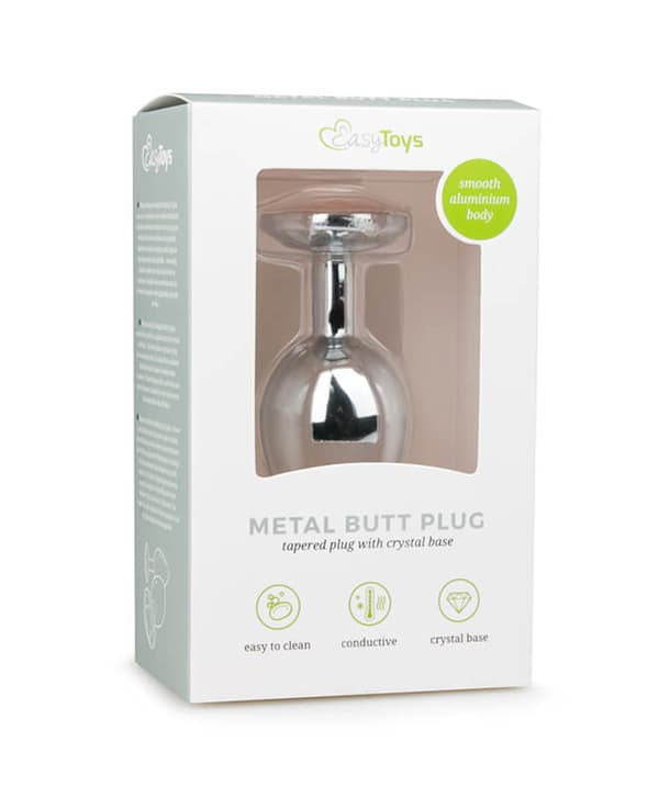EasyToys Anal Collection Metal Butt Plug No. 2