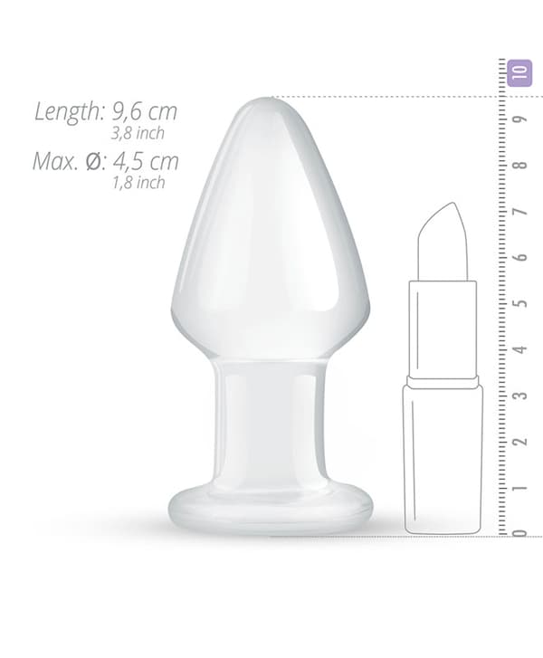 Gildo Glass Analplugg No. 25