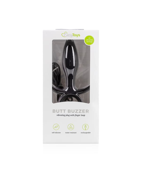 EasyToys Butt Buzzer Vibrerende Analplugg