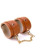 Pikkukuva 2 / 3: Blaze Elite Hand Cuffs Cognac Vegan Leather Käsiraudat
