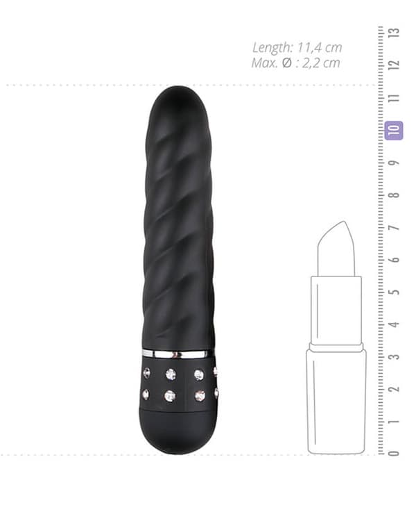 EasyToys Love Diamond Twisted Vibrator