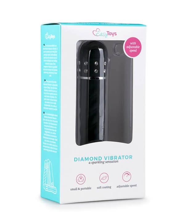 EasyToys Love Diamond Twisted Vibrator