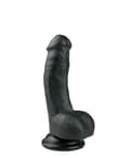 Miniatyrbilde 1 av 5: Easytoys Realistic Dildo med sugekopp (15 cm) - Sort