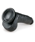 Miniatyrbilde 3 av 5: Easytoys Realistic Dildo med sugekopp (20 cm) - Sort