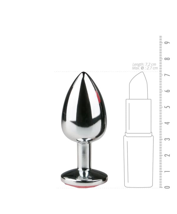 EasyToys Anal Collection Metal Butt Plug