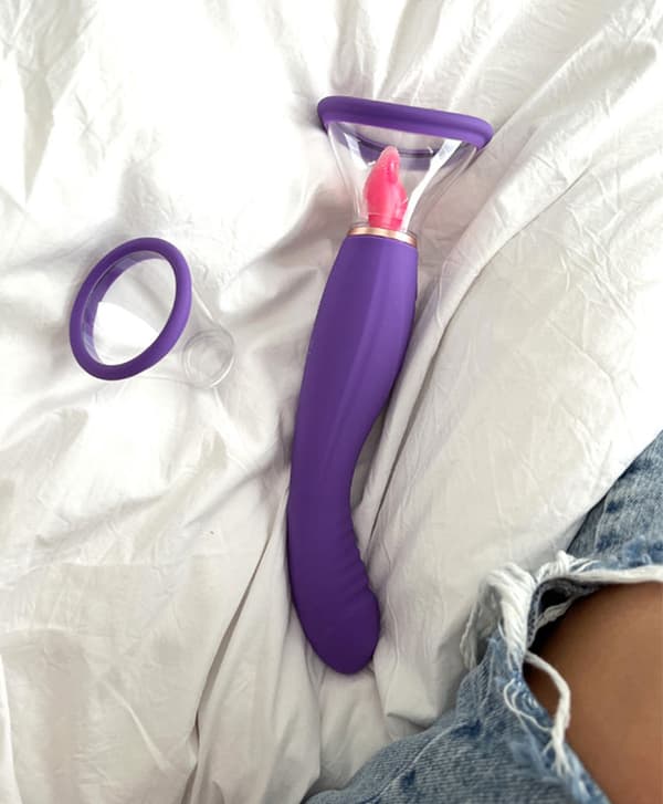 Easytoys Pleasure pump m/ G-punktsvibrator