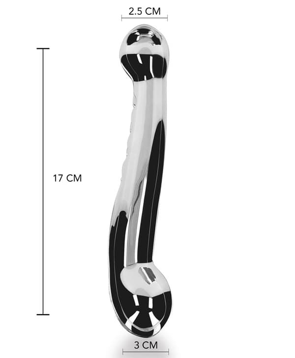 Playhouse - Pleasure Steel Dildo (17 cm )