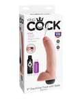 Miniatyrbilde 1 av 4: King Cock Squirting Dildo 9'' (23 cm)