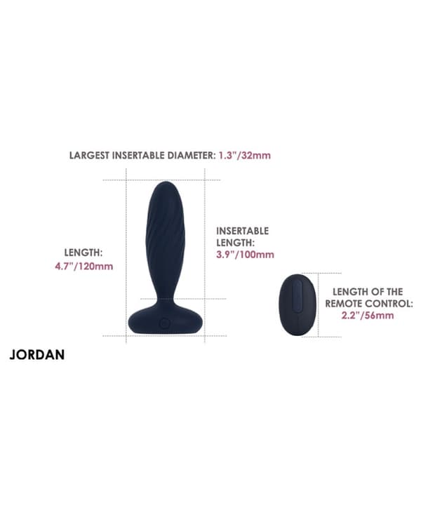 Svakom - Jordan Thrusting Analplugg