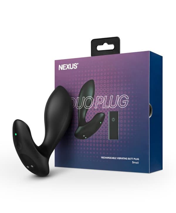 Nexus Duo Plug Remote Control Beginner Butt Plug Small