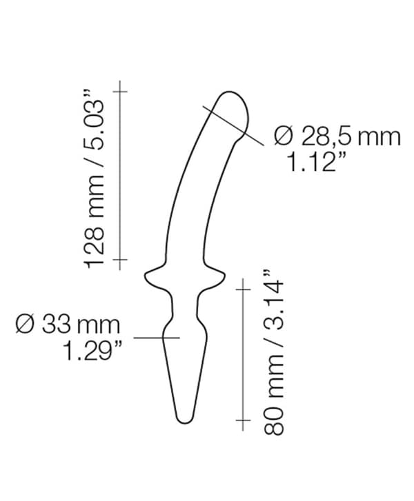 Strap-On-Me Switch Plug-in Semi-Realistic Dildo